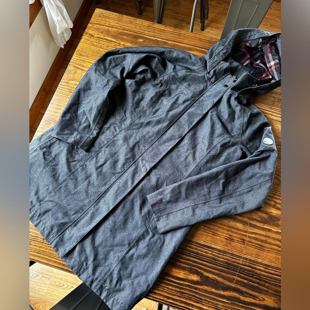 Pendleton Gray Plaid Lined Jacket - image 2